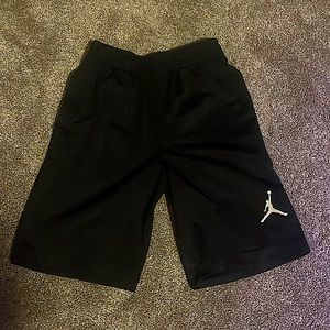 Black Nike Air Jordan dri-fit shorts